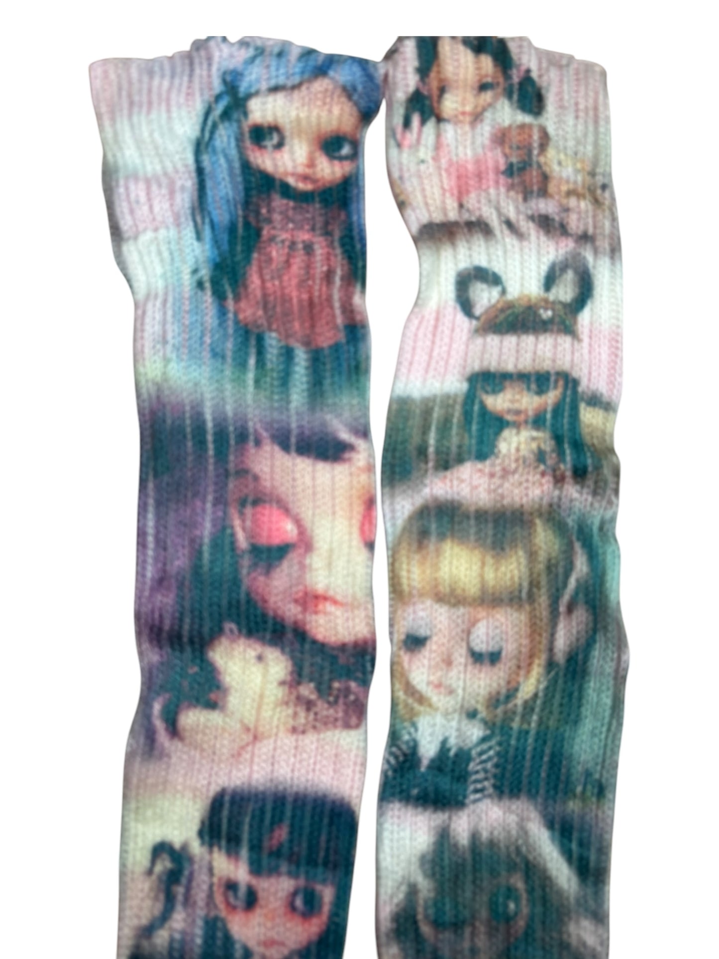 Blythe Doll Striped Legwarmers