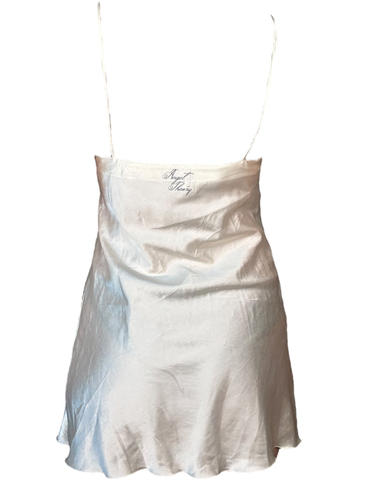 Has Anyone Else Died For You Cream Dress - M