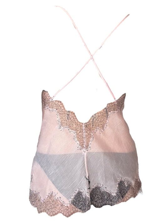 Has Anyone Else Died For You? Pink Sheer Dress - M/L
