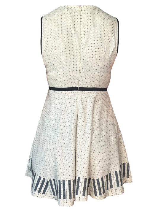 Music=Life Piano Polka Dot Twee Dress - M