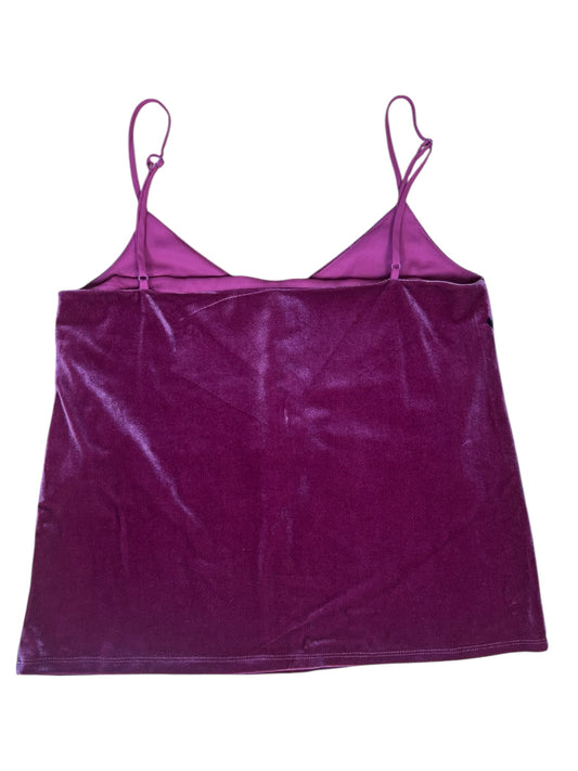 Angel's Salvation Purple Velvet Tank - S