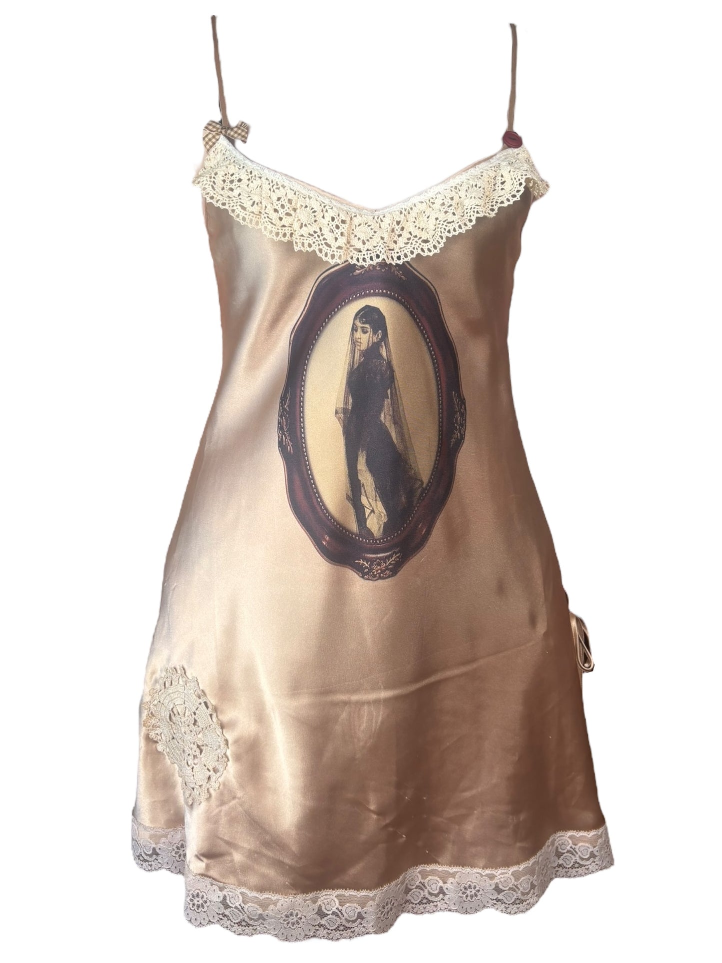 Forget Me Not Gold Dress - L/XL