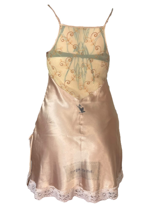 Forget Me Not Gold Dress - L/XL
