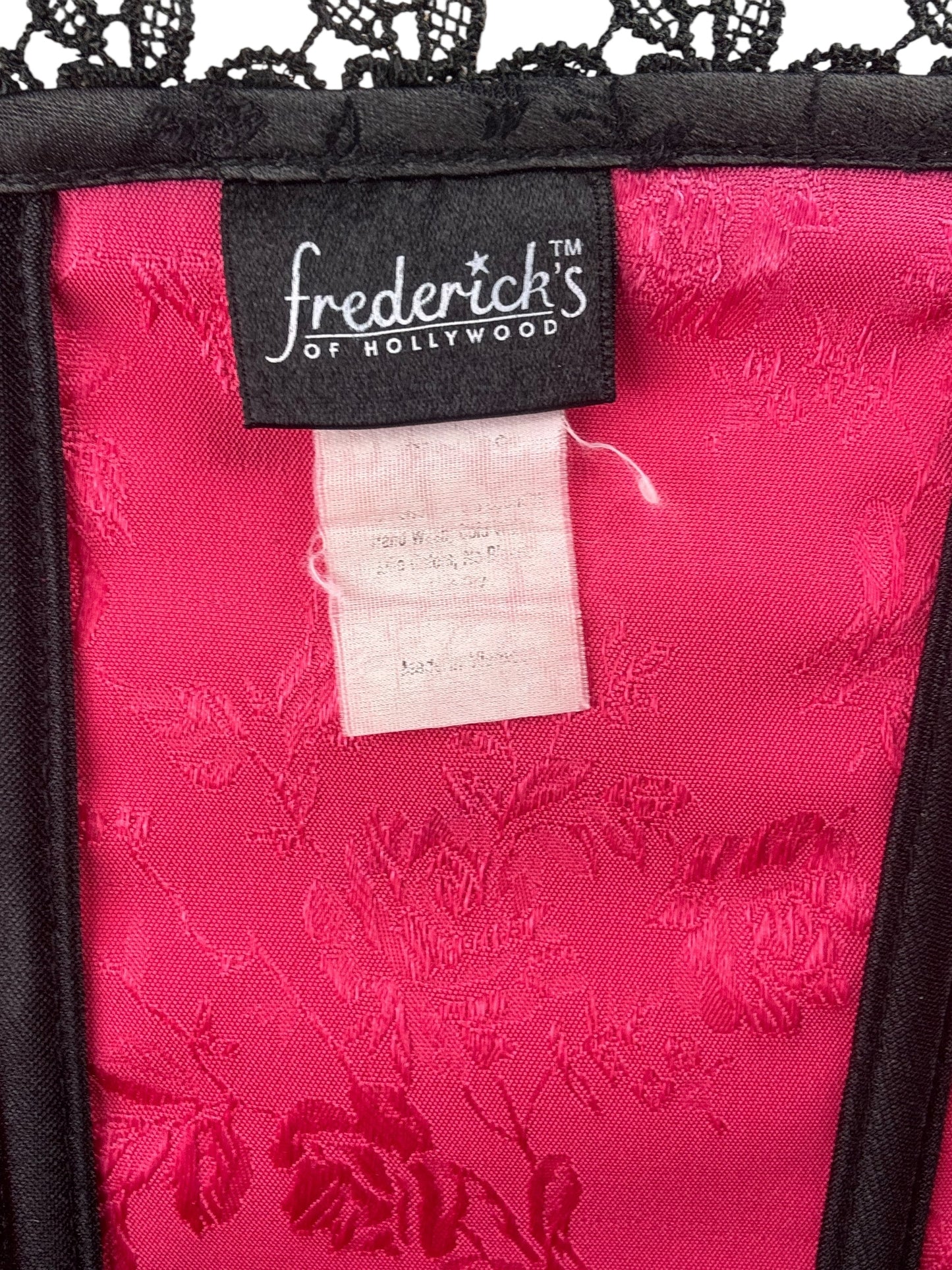 Cello Pink Vintage Frederick's Corset - L/XL