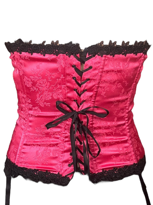 Cello Pink Vintage Frederick's Corset - L/XL