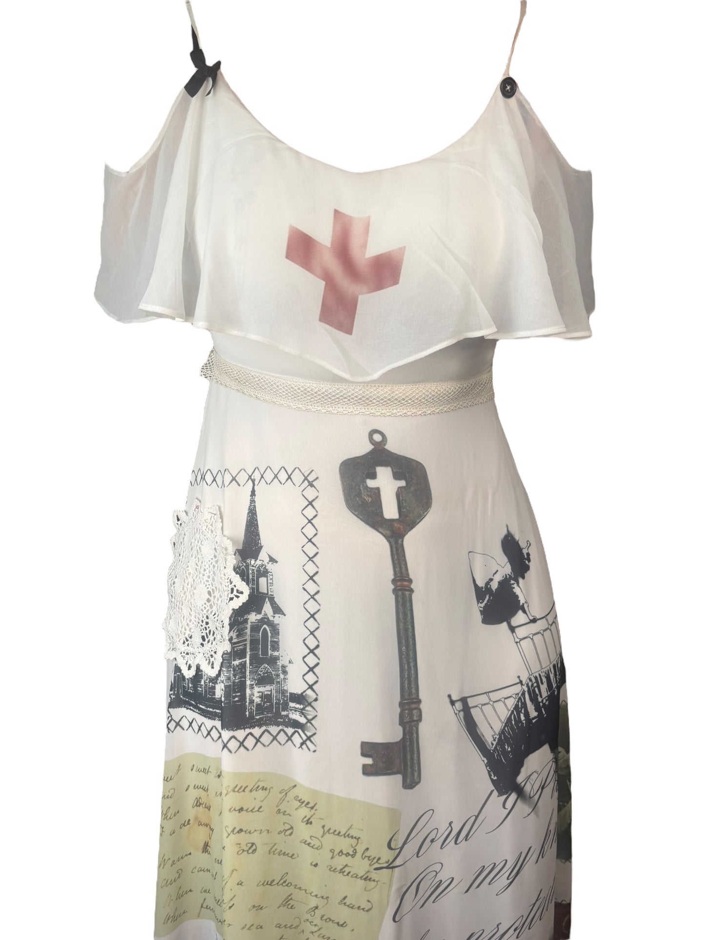 Alice's Fall Chiffon Gown - XS/S