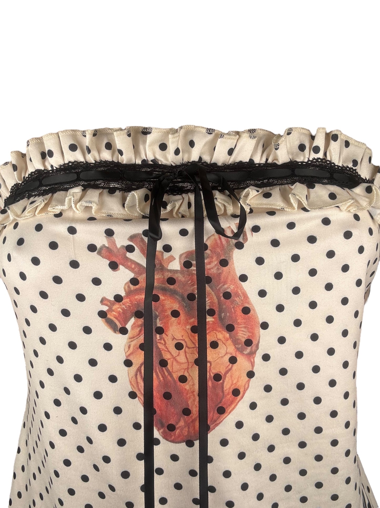 Bleeding Heart Polka Dot Dress