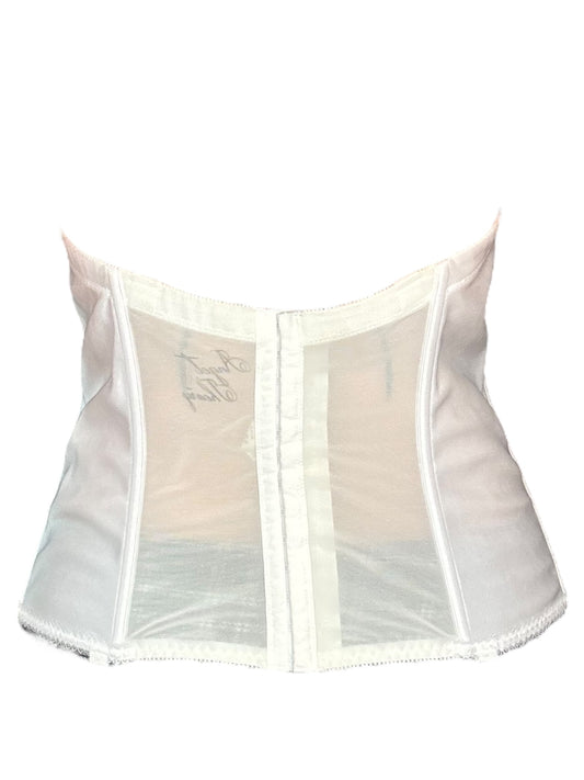 Cello White Corset - L