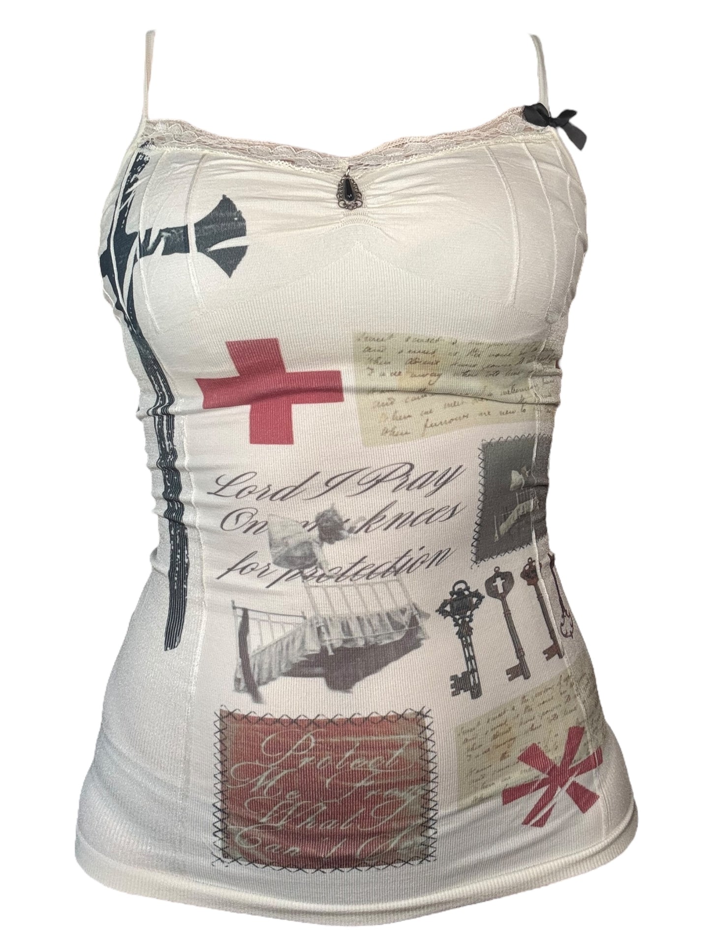 Alice's Fall Cream Camisole - S/M