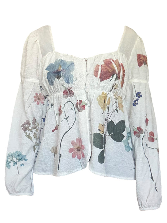 Language of Flowers Flutter Top - 1X/2X