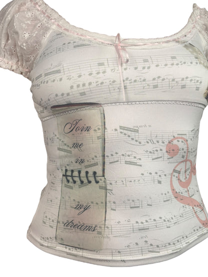 Join Me in My Dreams Babydoll Top