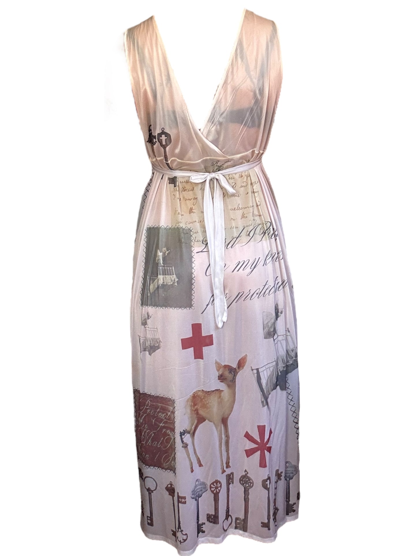 Alice's Fall Cream Vintage Dress - 2X