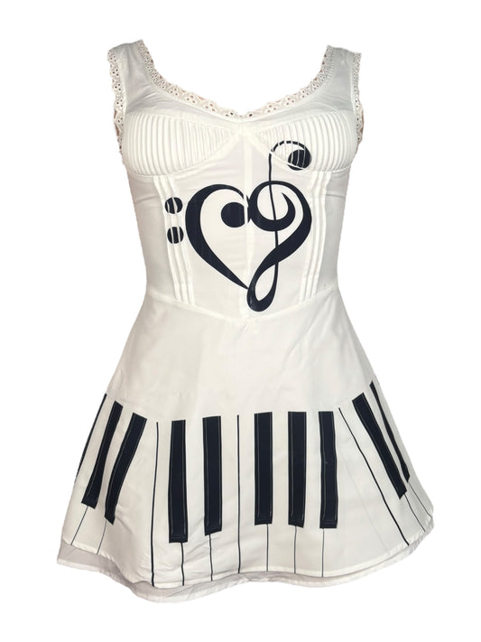 Music=Life Eyelet Dress - S
