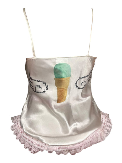Angel/Girl Rainbow Top - M