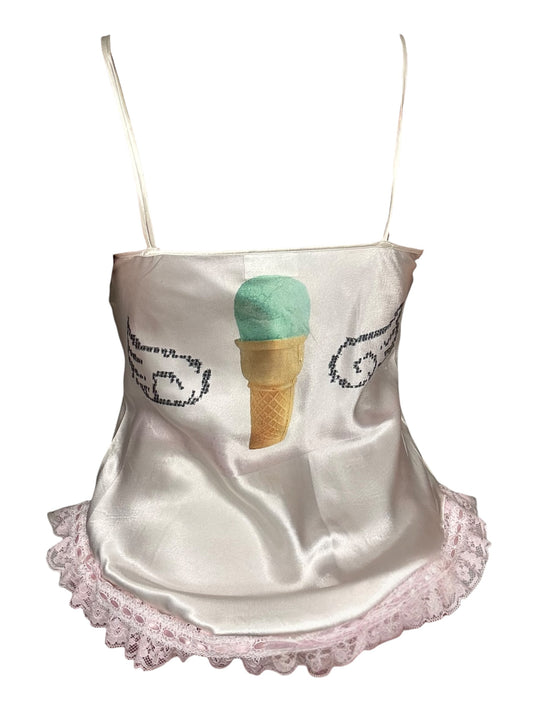 Angel/Girl Rainbow Top - M