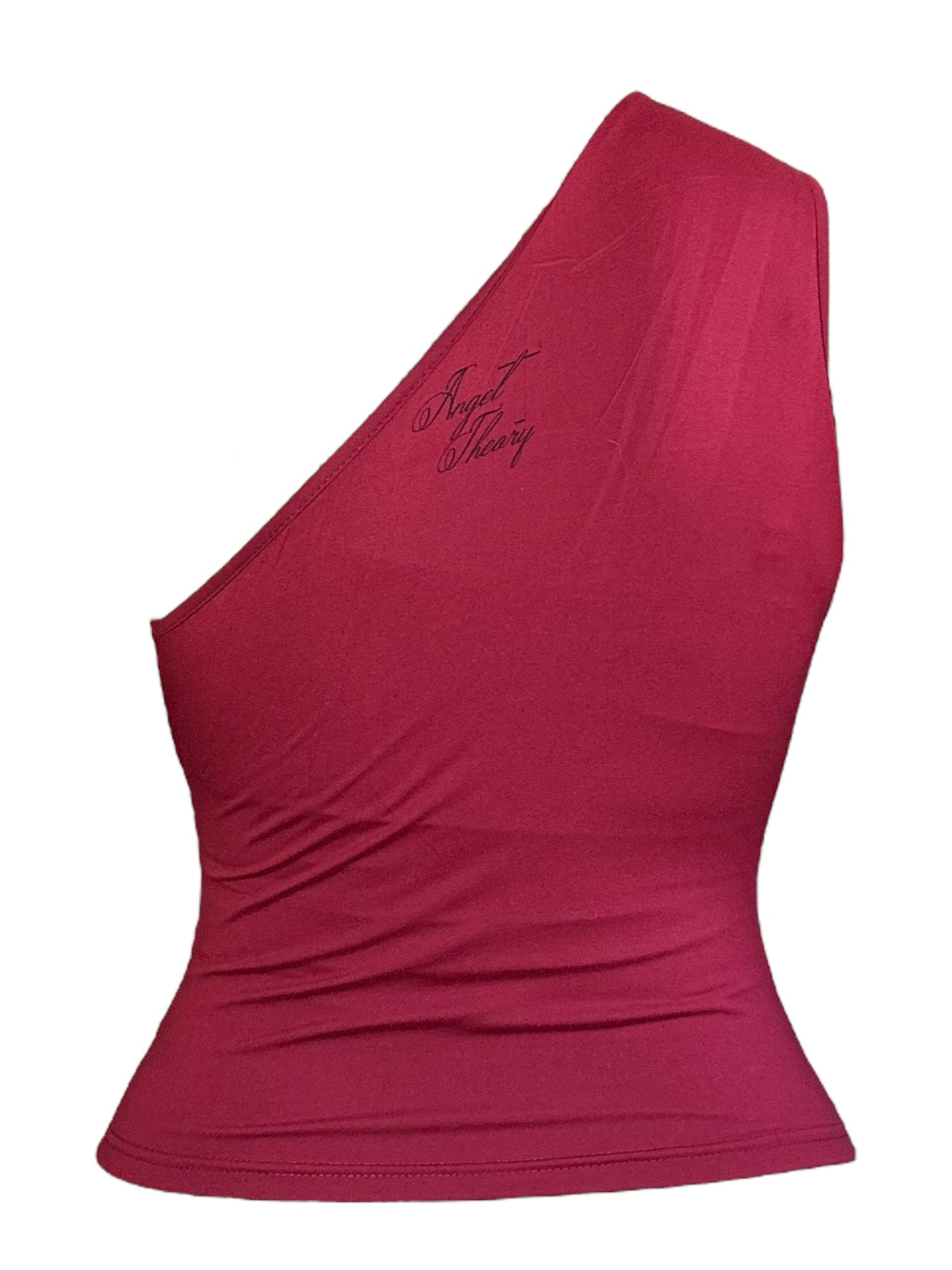 Crucifixion Wine Off-Shoulder Top - S/M