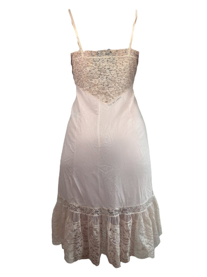 You Have to Eat Your Darlings Pink Slip Dress - M/L