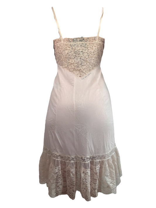 You Have to Eat Your Darlings Pink Slip Dress - M/L