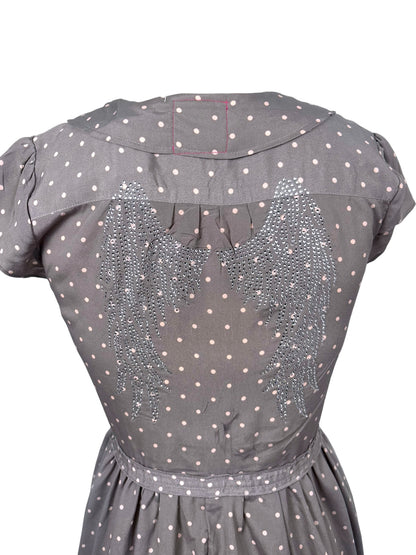 Skullcap Tweemo Polka Dot Dress - S/M
