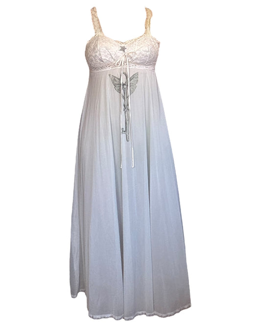 Bone Key Baby Blue Dress - M