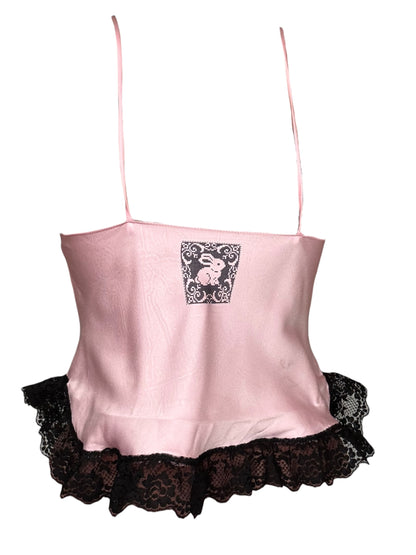 Devotion Pink Lace Tank - M/L
