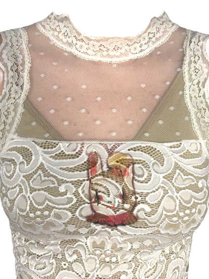 Orlando White Lace Tank - XS/S