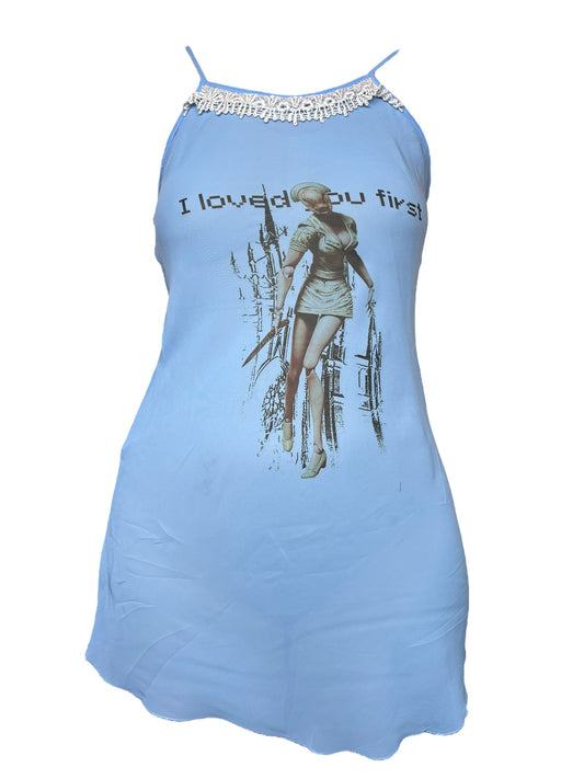 I loved You First Blue Dress - M