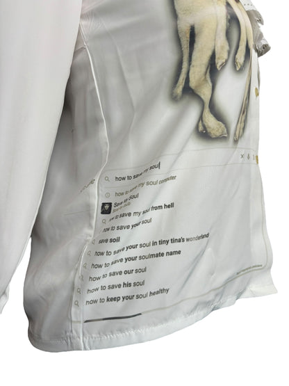 Worthy is the Lamb Academic Ruffle Blouse - L/XL