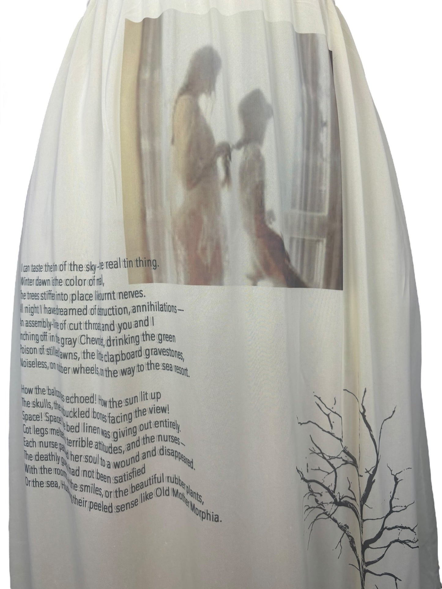 Mother Morphia Pale Yellow Slip Dress - S