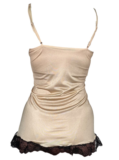 One Day I Will Grow Wings Gold Dress - M/L