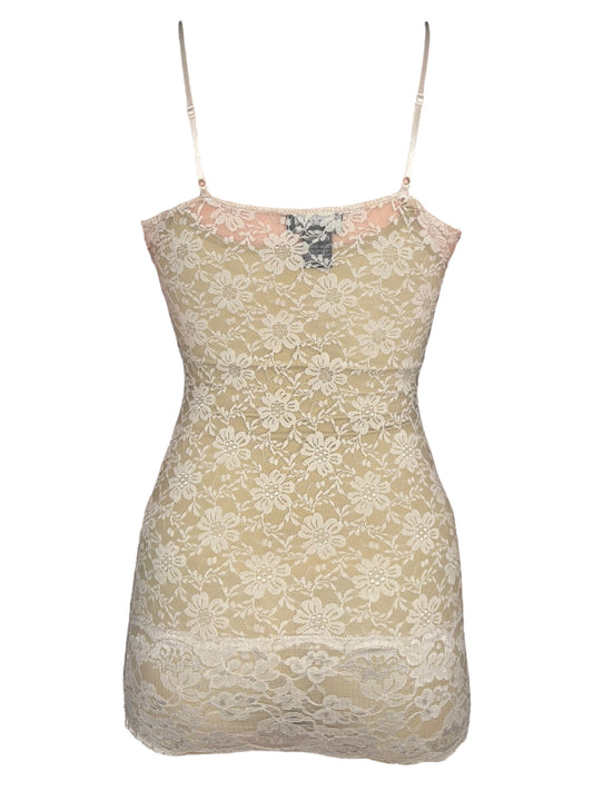 Stigmata Elegy Cream Lace Mini Dress - S