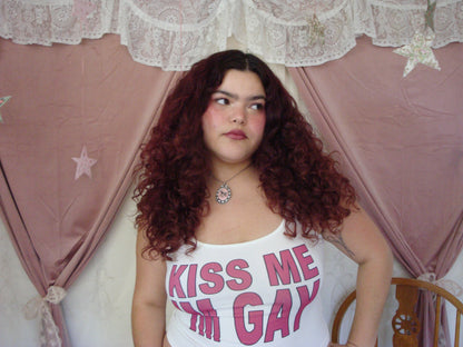Kiss Me I'm Gay Tank - 1X/2X