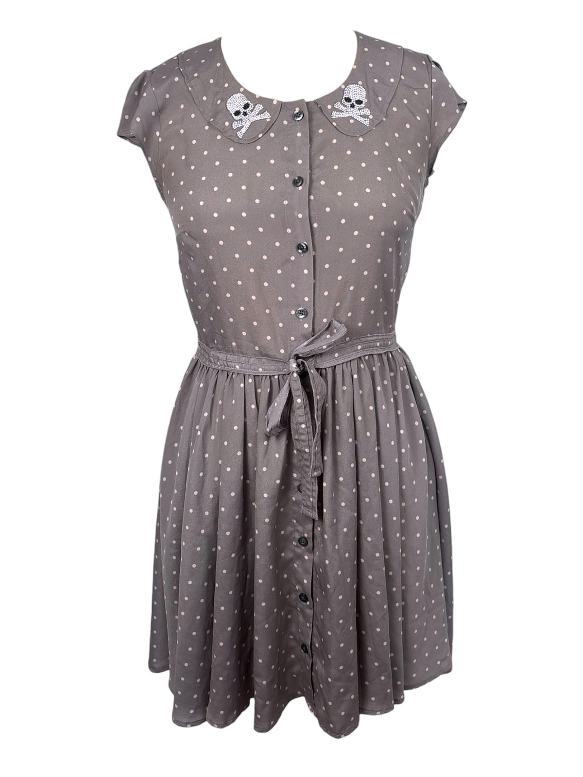 Skullcap Tweemo Polka Dot Dress - S/M