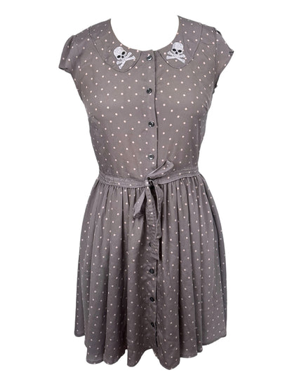 Skullcap Tweemo Polka Dot Dress - S/M