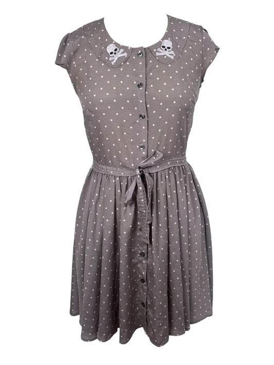 Skullcap Tweemo Polka Dot Dress - S/M