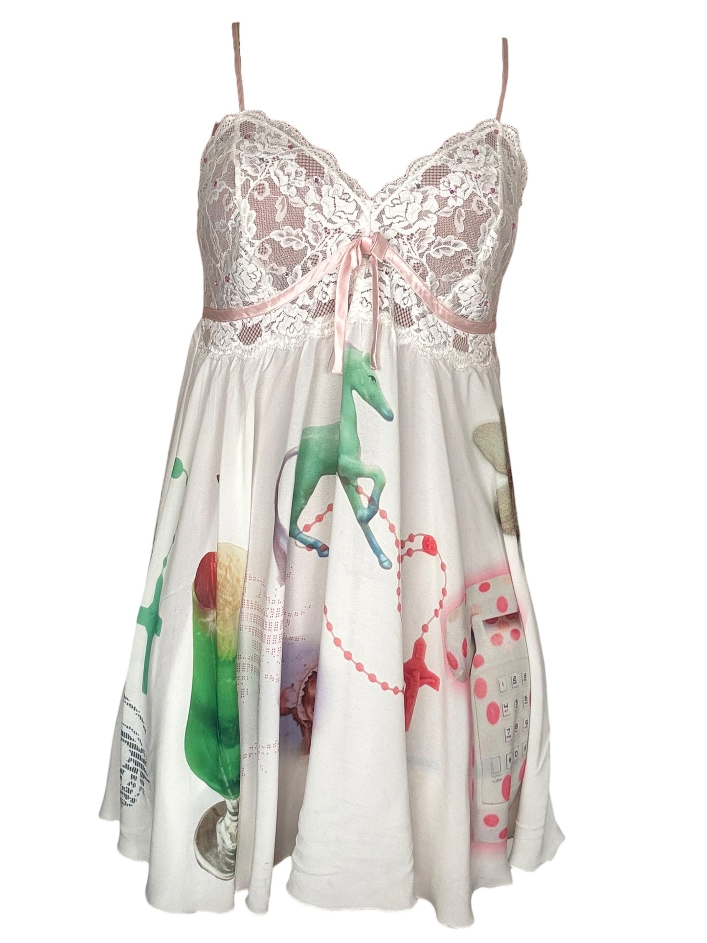Neon Delights Babydoll Dress - XL