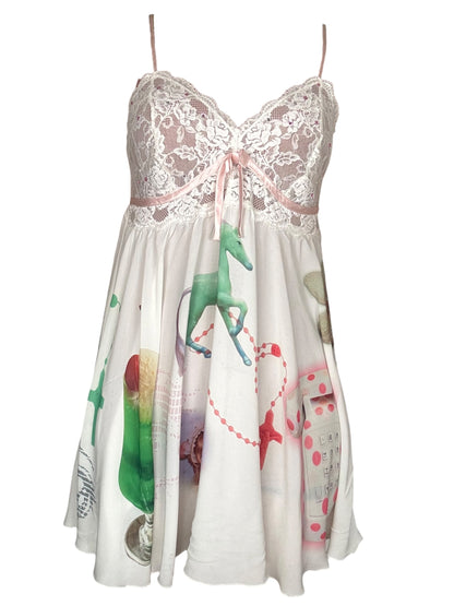 Neon Delights Babydoll Dress - XL