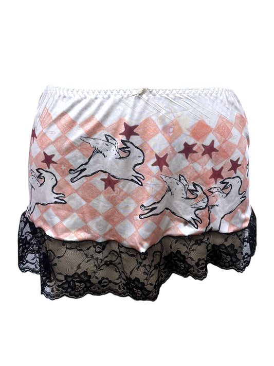 Hare's Delight Mini Skirt - XS - 0.6