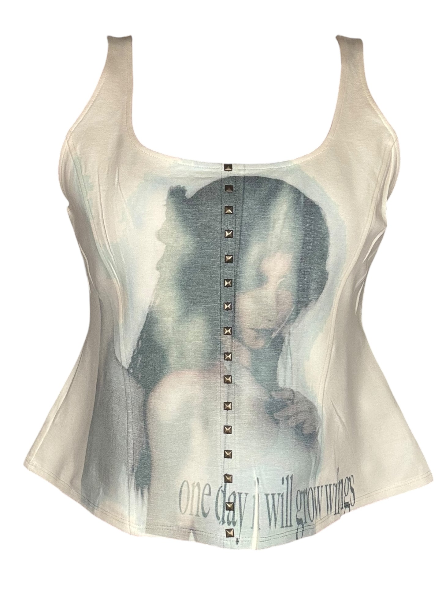 Where Have My Wings Gone White Top - L/XL