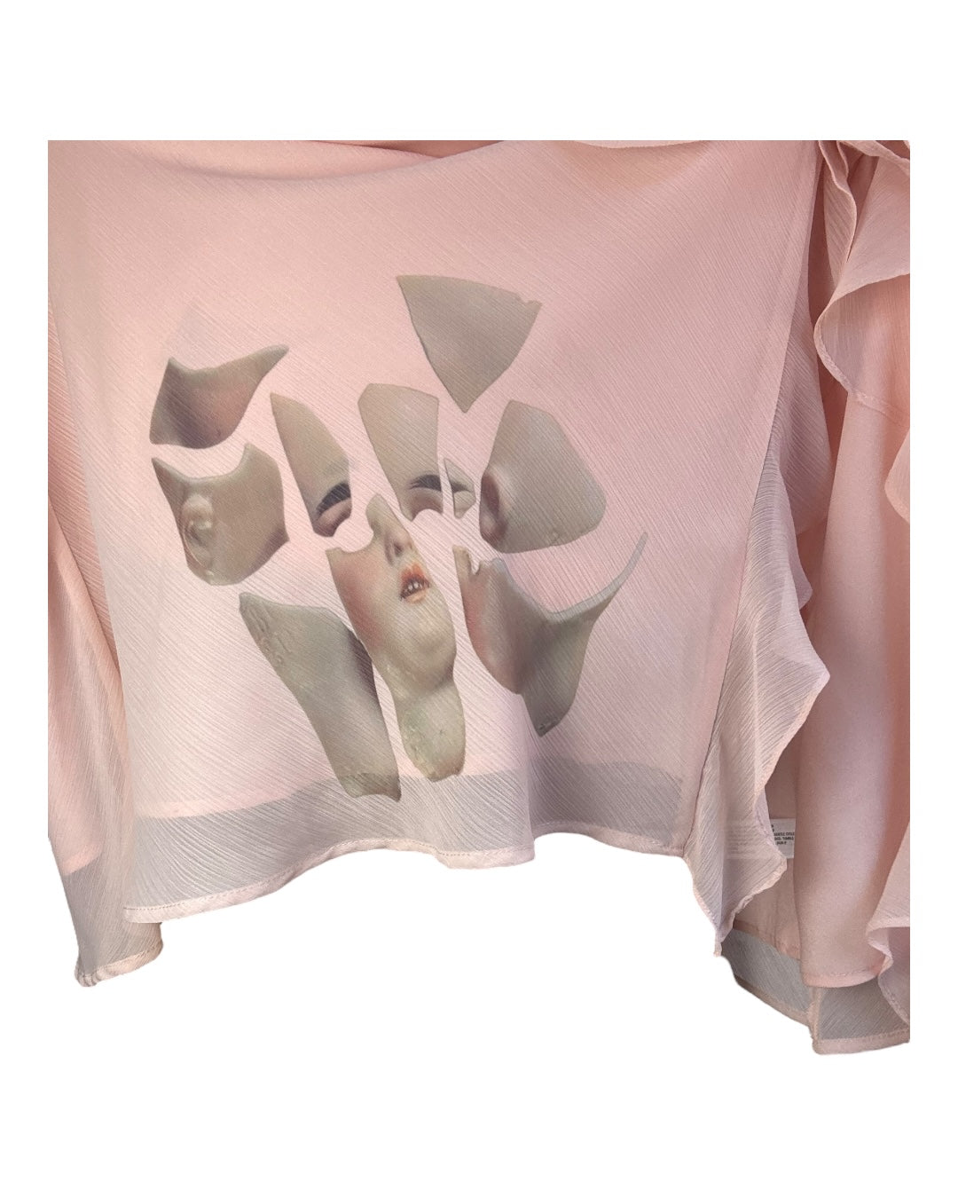 Angel's Bleeding Heart Pink Formal Dress - 1X/2X