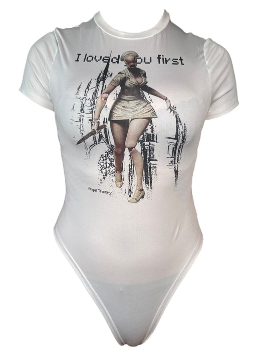I Loved You First Silent Hill Bodysuit - M