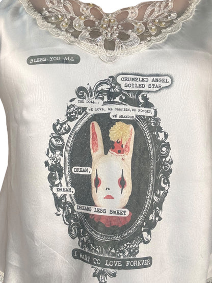 Pookah’s Nightmare White Slip Tank - L/XL
