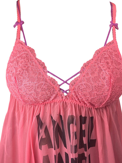 Neon Angel Babydoll Mini Dress - L/XL