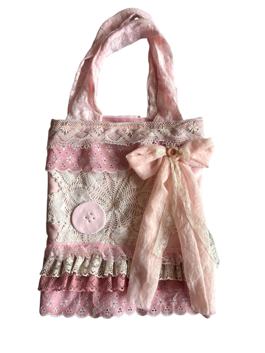 Be My Angel Pink Flutter Tote - for bella