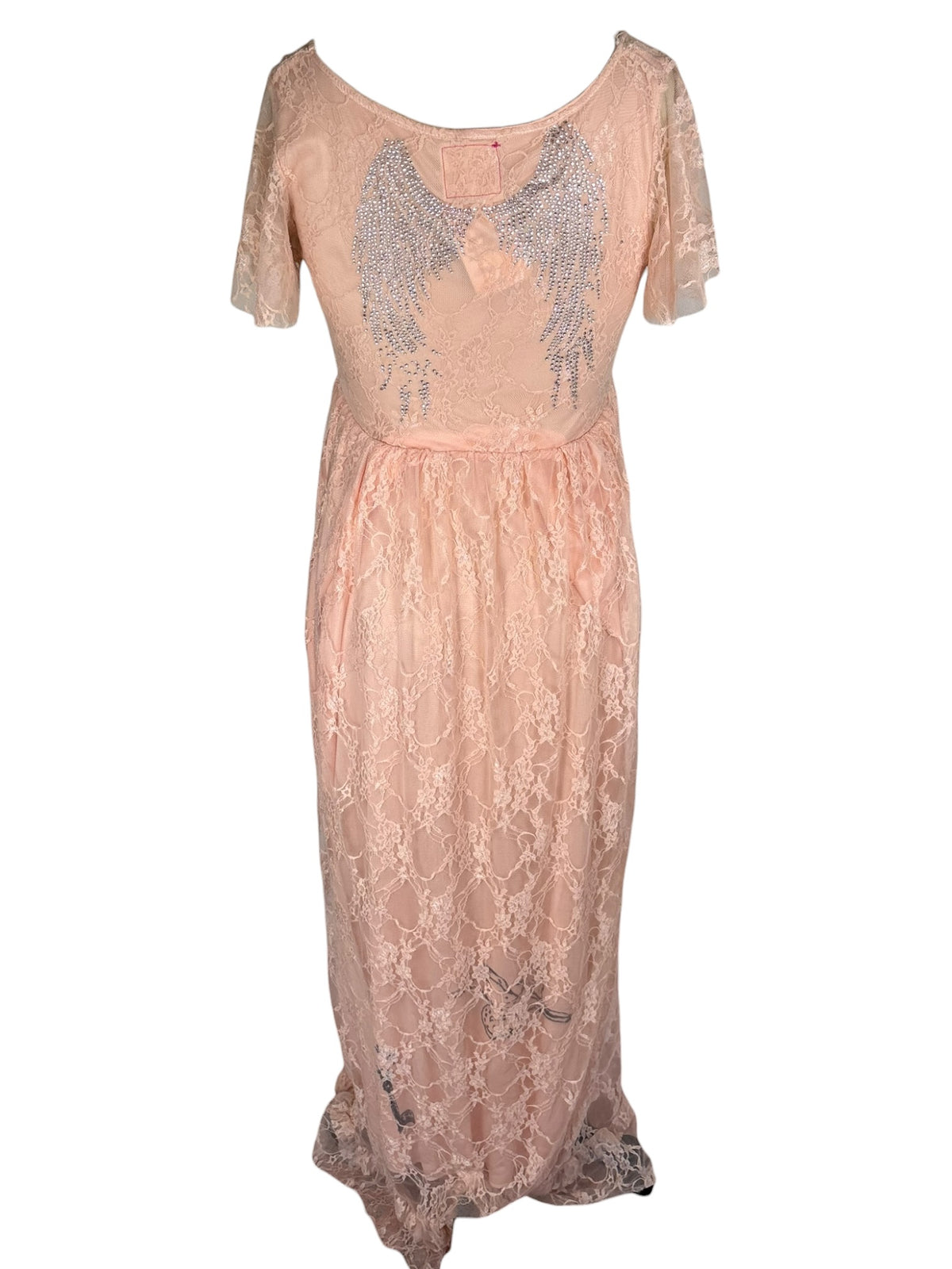 Iron Heart Pink Lace Dress - M/L