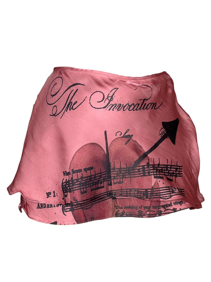 The Invocation Pink Mini Skirt - S