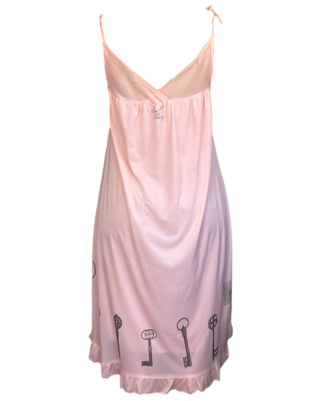 Forget Me Not Peach Nightie - XL