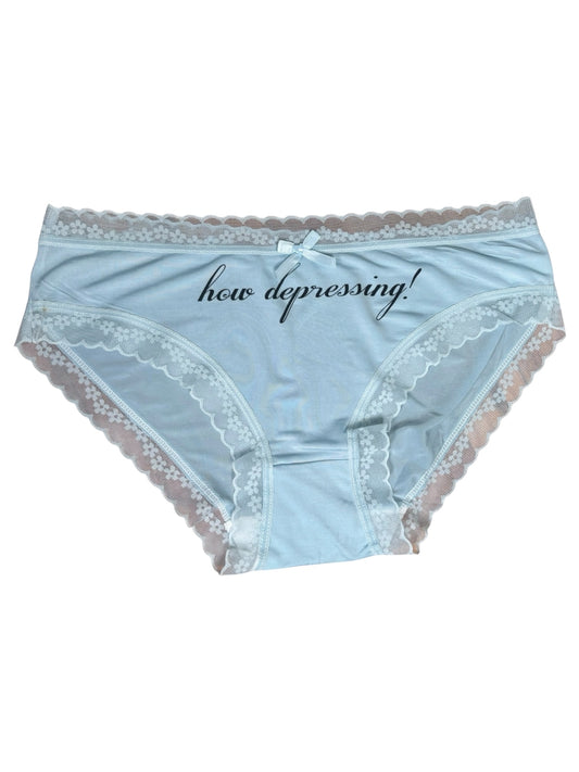 How Depressing Blue Undies