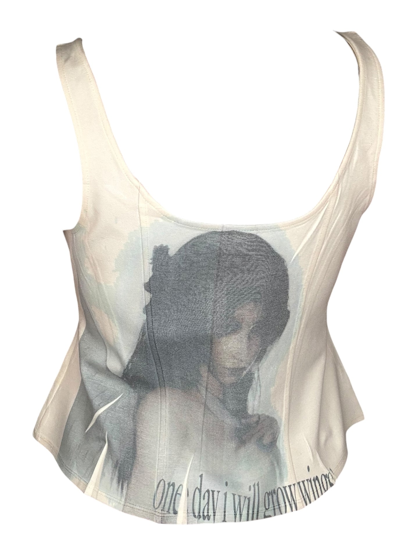 Where Have My Wings Gone White Top - L/XL