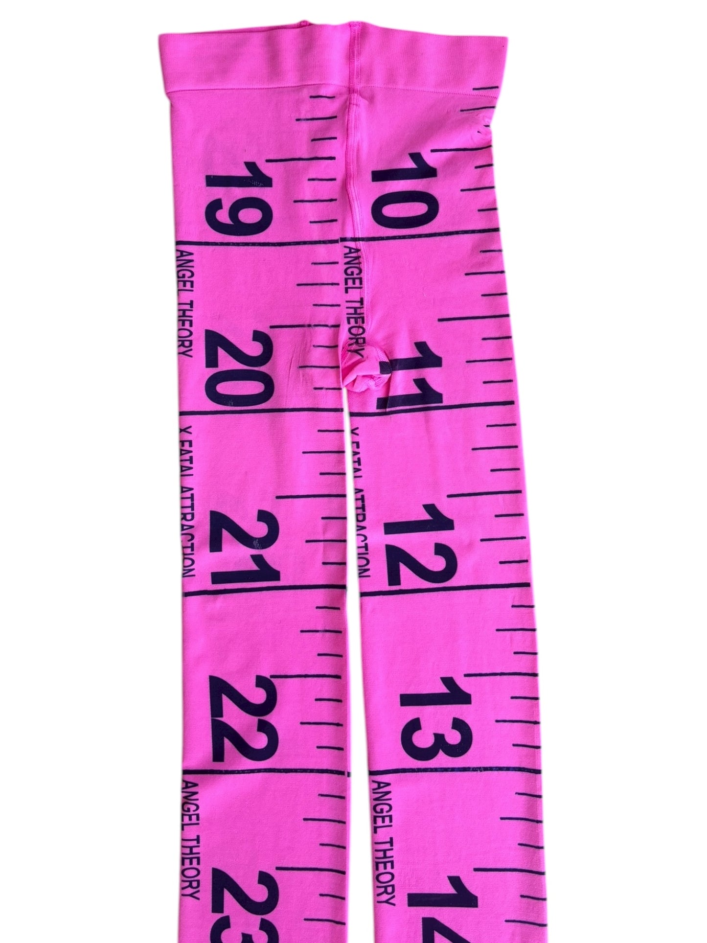 Measuring Tape Pink Tights